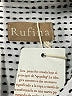 Rufina Checkered-gingham Silver Long Sleeve Blouse Size XXL (estimated) - photo 7