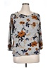 Market and Spruce Floral Silver Pullover Sweater Size XL - photo 1