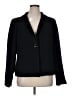 Nina Mclemore 100% Virgin Wool Black Wool Blazer Size 16 - photo 1