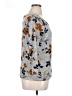 Market and Spruce Floral Silver Pullover Sweater Size XL - photo 4