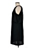 Attention Solid Black Casual Dress Size M - photo 5