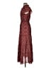 Max Studio 100% Polyester Paisley Red Casual Dress Size XS - photo 5