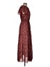 Max Studio 100% Polyester Paisley Red Casual Dress Size XS - photo 4