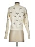 Madewell 100% Cotton Print Ivory Pullover Sweater Size XXS - photo 2