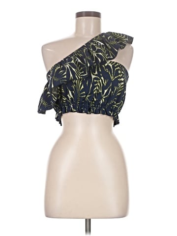 Zara W&B Collection Sleeveless Blouse (view 1)