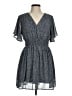 In Loom 100% Polyester Polka Dots Blue Casual Dress Size M - photo 1