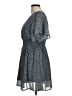 In Loom 100% Polyester Polka Dots Blue Casual Dress Size M - photo 5
