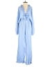 Elliatt 100% Viscose Solid Blue Jumpsuit Size XS - photo 1