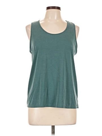 Green Envelope Sleeveless T-Shirt (view 1)