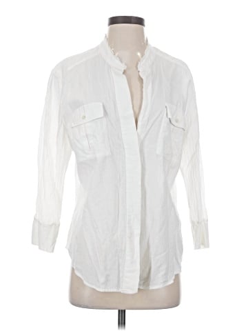 James Perse 3/4 Sleeve Button-Down Shirt (view 1)
