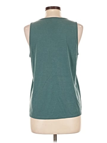 Green Envelope Sleeveless T-Shirt (view 2)