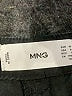 MNG Solid Black Shorts Size 8 - photo 3