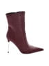 Azalea Wang Burgundy Ankle Boots Size 8 - photo 1