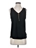 Tempted Black Sleeveless Top Size S - photo 1