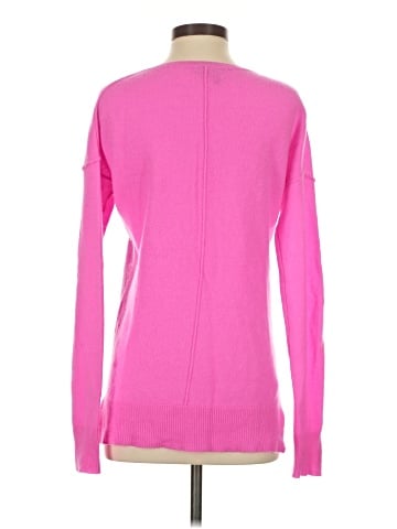 Aqua Cashmere Pullover Sweater (view 2)