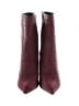 Azalea Wang Burgundy Ankle Boots Size 8 - photo 2