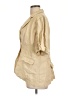 CAbi 100% Linen Gold Blazer Size L - photo 5
