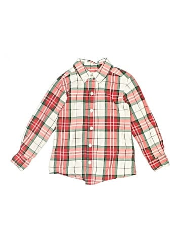 Carter's Long Sleeve Button-Down Shirt (view 1)