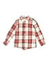Carter's 100% Cotton Plaid Red Long Sleeve Button-Down Shirt Size 5 - photo 1