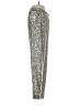 Cable & Gauge Metallic Silver Casual Pants Size XS - photo 4
