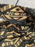 iris Print Gold Casual Skirt Size S - photo 4