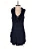 Double Zero Solid Blue Romper Size S - photo 1