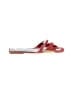 Frances Valentine Color Block Red Sandals Size 8 - photo 1