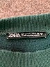 Zara Solid Green Pullover Sweater Size L - photo 7