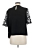 Adrianna Papell 100% Polyester Black Short Sleeve Top Size M - photo 2