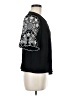 Adrianna Papell 100% Polyester Black Short Sleeve Top Size M - photo 4