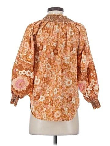 Spell and the Gypsy Collective 3/4 Sleeve Blouse (view 2)