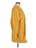 Merokeety 100% Polyester Yellow Cardigan Size M - photo 4