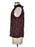 FRAME 100% Silk Black Ivory Sleeveless Silk Top Size M - photo 5