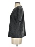 Notations Metallic Silver Short Sleeve Top Size S - photo 5
