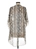 Emory Park 100% Polyester Silver Kimono Size S - photo 2