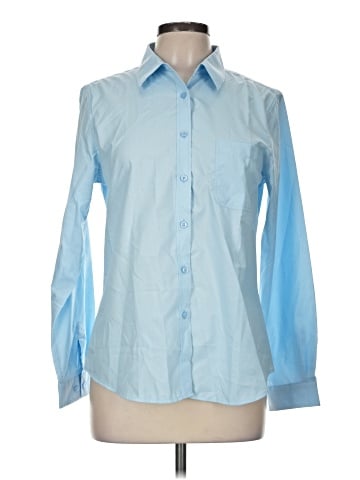 Unbranded Long Sleeve Button-Down Shirt (view 1)