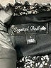 Crystal Doll 100% Polyester Black Cocktail Dress Size L - photo 7