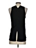 Trouve 100% Polyester Black Sleeveless Top Size S - photo 2