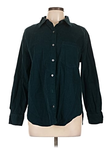 Banana Republic Factory Store Long Sleeve Button-Down Shirt (view 1)
