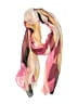 Unbranded Pink White Scarf One size - photo 1