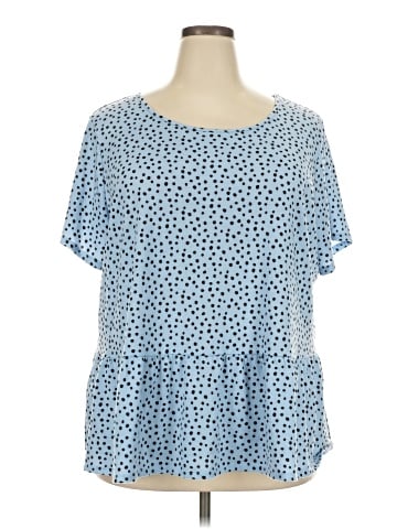 I.N. Studio Short Sleeve Blouse (view 1)