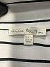Nine Britton Stripes Ivory White Long Sleeve Blouse Size L - photo 4