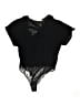Lush Black Short Sleeve Blouse Size L - photo 1