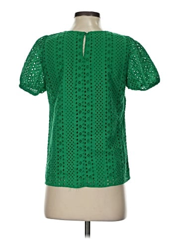 J.Crew Factory Store Short Sleeve Blouse (view 2)
