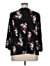 Liz Claiborne Black 3/4 Sleeve Blouse Size 1X - photo 2
