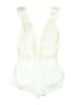 Flora Nikrooz 100% Polyester Ivory Overall Shorts Size XS - photo 1
