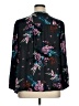 Torrid 100% Rayon Floral Black Long Sleeve Blouse Size 1X Plus (1) - photo 2