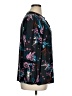Torrid 100% Rayon Floral Black Long Sleeve Blouse Size 1X Plus (1) - photo 4