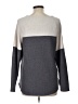 I.N. Studio Color Block Gray Pullover Sweater Size L - photo 2