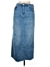 OAT Blue Black Denim Skirt Size 6 - photo 1